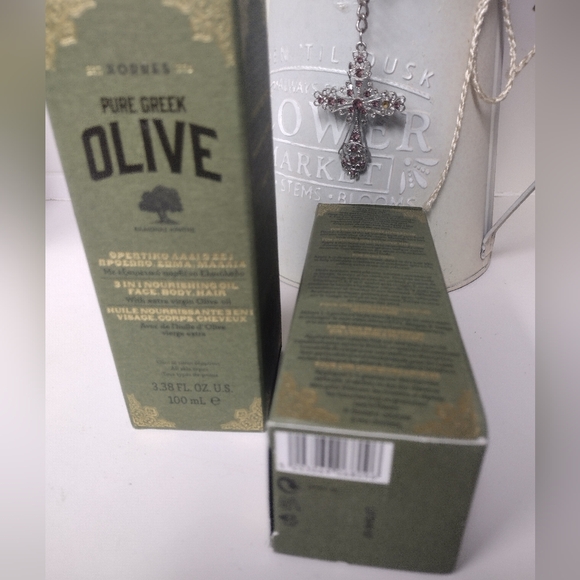 NIB🔥$45 KORRES Pure Greek 3-in-1 Olive Oil for Face/Body/Hair Exp 2027+ - Picture 10 of 11